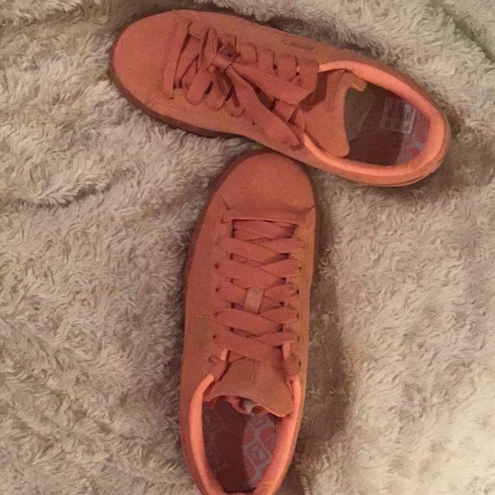 PUMA Suede MONO GOLD JR
